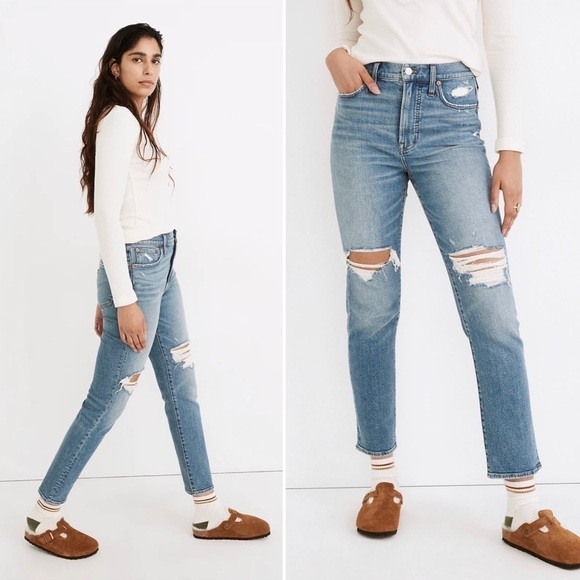 Madewell The Perfect Vintage Jean Jeans In Denman Wash 25 - Picture 1 of 13